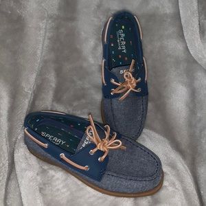 🌻Chambray Sperry Boat shoes🌻